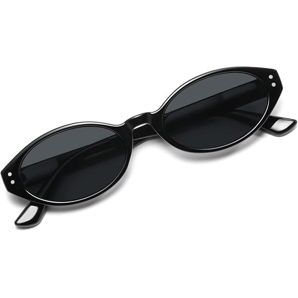 VEDAOHO Polarized Sunglasses for Women, TR90 Vintage Oval  display picture 2