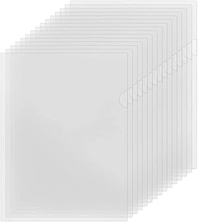 Amazon Funkymouse クリアホルダー 枚 クリアファイル 高透明 クリアー ファイル ケース 通知表ホルダー 透明 薄型 書類整理 資料収納 書類保護 バッグ カバン クリアホルダー 文房具 オフィス用品