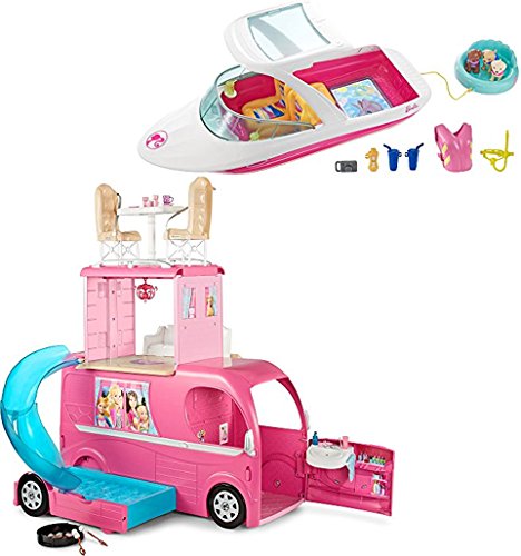 Paquete de Barbie: Pop-Up Camper Vehicle Dolphin Costa Rica Ubuy