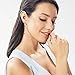 BERRICLE Sterling Silver Wishbone Wedding Rings Micro Pave Set Cubic Zirconia CZ Curved Half Eternity Ring for Women, Rhodium Plated Size 4-10