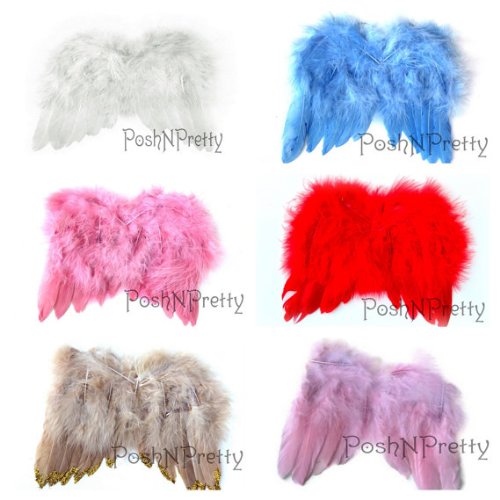 1 Feather+Natural+Butterfly+Newborn+PoshNPretty