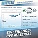 Mifflin-USA Card Protector (Clear, 4x3 Inches, 250 Pack), Waterproof and Resealable Horizontal Plastic ID Name Badge Holders