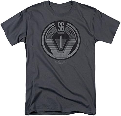 Stargate Men's Team Badge T-shirt Grey