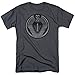 Trevco Men's Stargate Short Sleeve T-Shirt, Charcoal, XX-Large