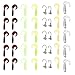 BlueStraw Fishing Tackle Set with 1.6m Telescopic Fishing Rod Spinning Fishing Reel Fishing Baits Hooks Fishing Bag Kit Seawater Freshwater Suits Professional Travel Fishing Pole Rod Set
