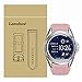 Lamshaw Classic Silicone Replacement Band for Michael Kors Smartwatch Strap (Pink)