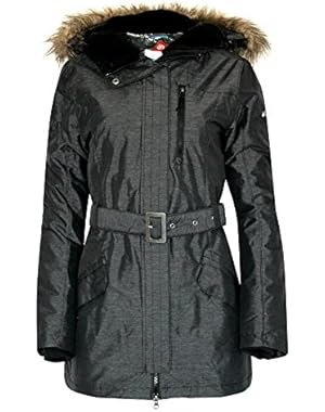 BEVERLY MOUNTAIN II Women's Winter OMNI HEAT SKI Jacket $200 black