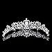 Topwedding Rhinestones Wedding Crown Crystal Bridal Tiara Headpiece Headband Hair Jewelry Women Girls