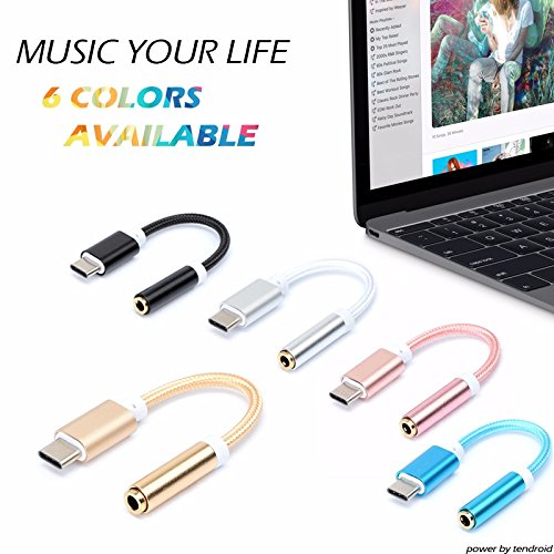 Sinbad 3pk usb 3.1 type c to 3.5mm adapter cable headph…