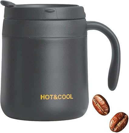 Amazon Hot Cool マグカップ 保温 カフェマグ コーヒーカップ 真空断熱マグ タンブラー 保温抜群 二重構造 ステンレスマグ 携帯マグ 水筒 保冷 耐熱 蓋付き 直接ドリップ 350ml Black 和屋 水筒 マグボトル Amazon Hot Cool マグカップ 保温 カフェマグ コーヒーカップ 真空断熱マグ タンブラー 保温抜群 二重構造 ステンレスマグ 携帯マグ 水筒 保冷 耐熱 蓋付き 直接ドリップ 350ml Black 和屋 水筒 マグボトル