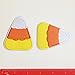 Set of 10 pcs Halloween Candy Corn Iron On Sew On Cloth Embroidered Patches Appliques Machine Embroidery Needlecraft Sewing Projects DIY