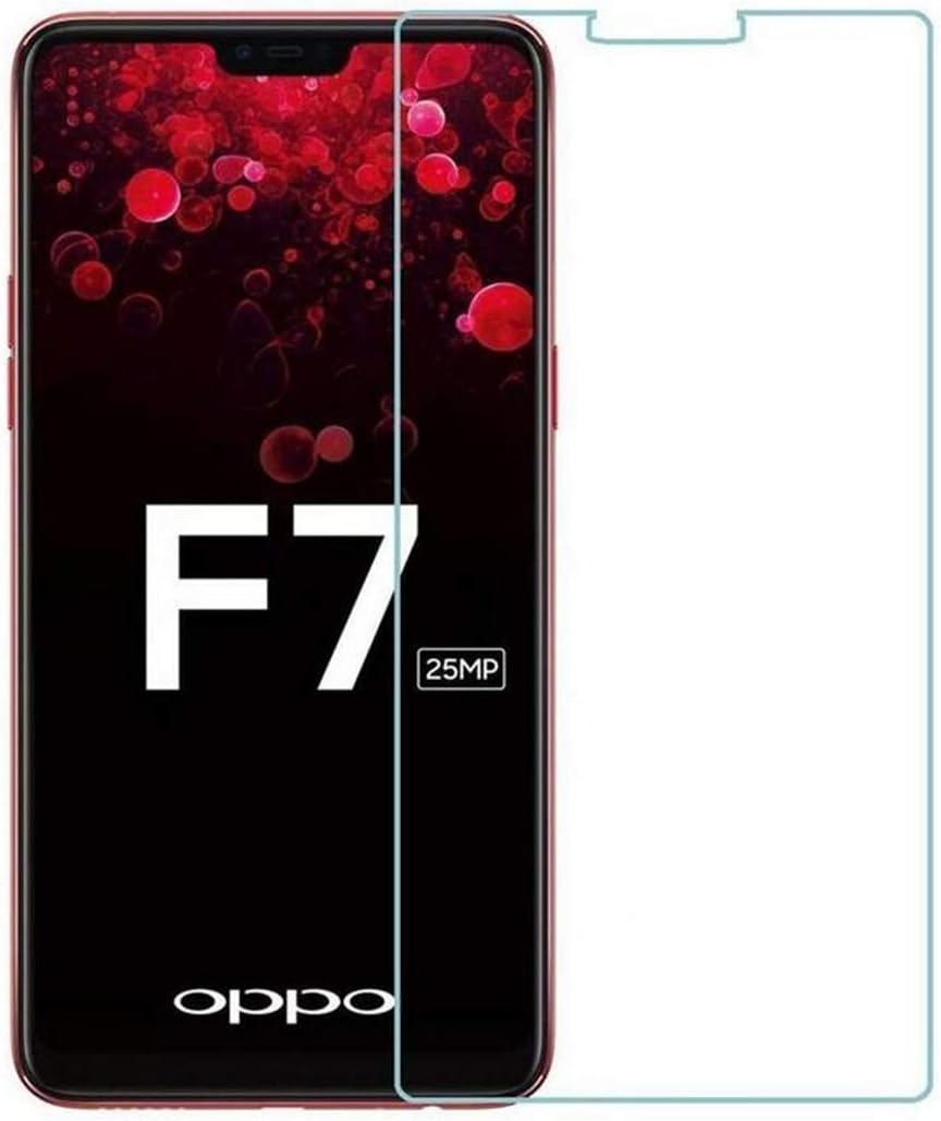 Luckyandery Oppo F7 Tempered Glass Screen Protect, [Tempered Glass] Screen Protector, Anti-Scratch, Bubble Free for Oppo F7,2 Pack