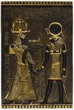 Design Toscano Egyptian Temple Stele Horus Plaque
