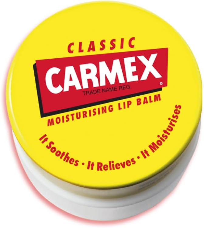 Carmex Classic Moisturising Lip Balm 7.5g for Dry Chapped Lips