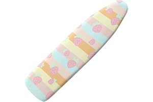 ZCFYGDX Ironing Board Covers Lightweight & Breathable Anti-Slip & Wear-Resistant (14 x 45 in) Hook & Loop Elastic Edge Easy t