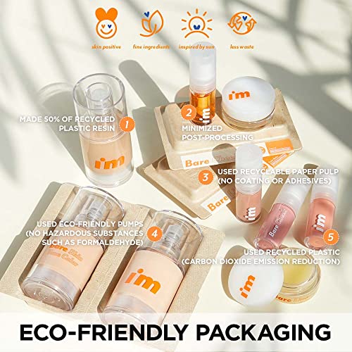 I'm Meme Multiuse Lip Balm Bare Lips Treatment Lightweight, Day