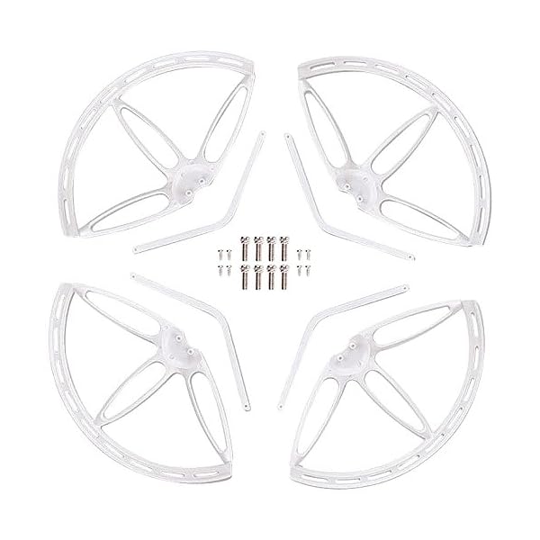 Simulus Zubehör zu Drohne Livebild: Propeller-Schutz für Quadrocopter QR-X350.PRO (FPV-Kamera-Drohne)
