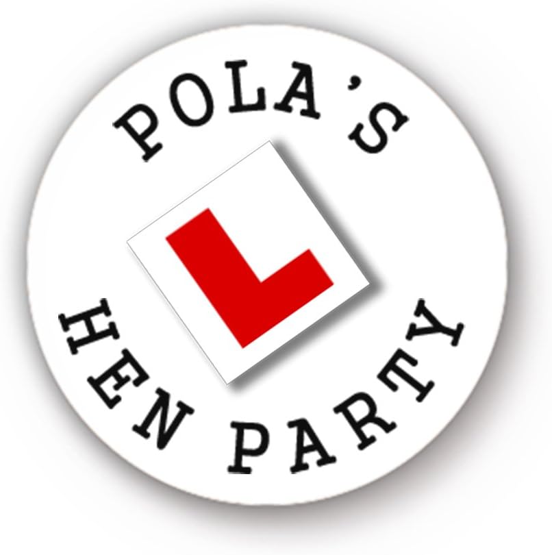 Pola's Hen Party Badge - 1inch (25mm) Button Pin Badge