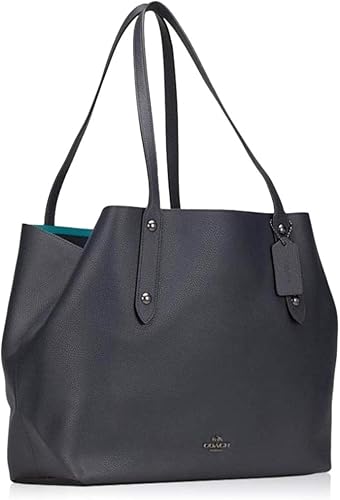 coach market tote black