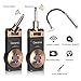 Getaria Wireless Guitar System Rechargeable Digital Transmitter Receiver Set for Electric Guitar Bass with 3.5mm to 6.35 mm (1/4 inch) Male to Female Stereo Cables