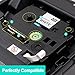 Markurlife 2 Pack TZe-335 TZe335 TZ-335 TZ335 Label Tape White on Black Compatible for Brother P-touch 1/2