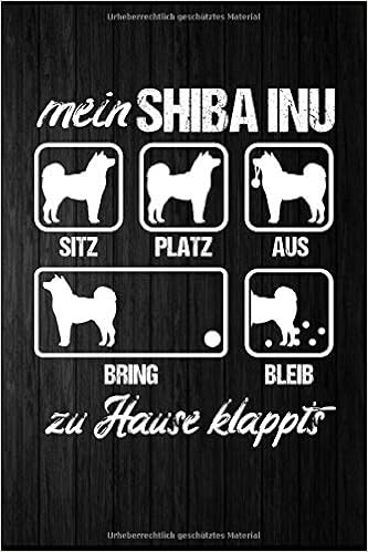 Mein Shiba Inu Sitz Platz Aus Bring Bleib Zu Hause Klappts