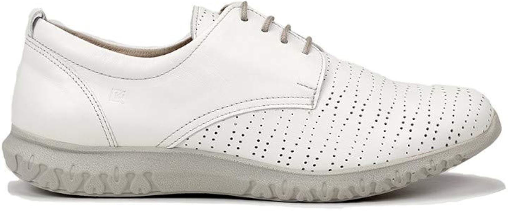 Dorking Women�s Shoe Silver D8230 Samun White