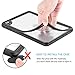 iPad Mini 4 Waterproof Case, Meritcase iPad Mini 4(7.9 inch, IP68 Waterproof Full Body Snowproof Dustproof Shockproof Case with Touch ID and Kickstand for Snowmobile Swimming Surfing Diving- (Black)