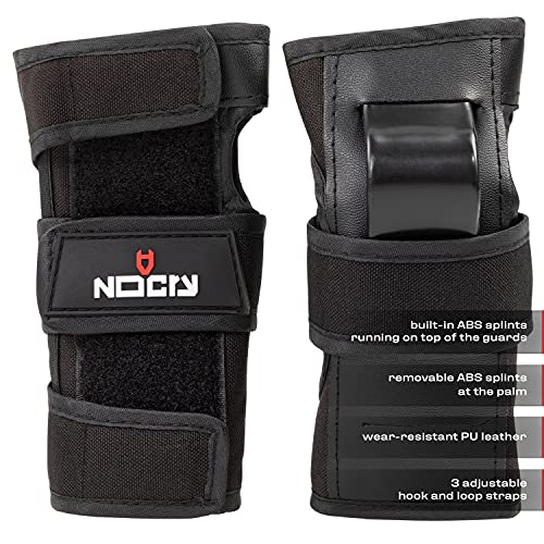 NoCry Wrist Guards; Wrist Support and Protective Gear for Skateboarding