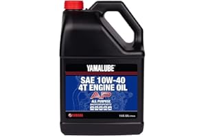 YAMAHA MOTOR Yamaha Yamalube 10W-40 All Purpose Engine Oil- 1 Gallon, #LUB-10W40-AP-04