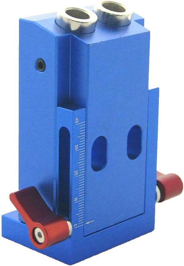 VISLONE 105402 Katsu Pocket Hole Drilling Jig Kit with Step Bit