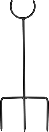 Lights4fun Set of 6 Mini Black Iron Shepherd’s Hooks for Garden Lights view 5