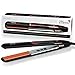 Izutech KTX450 V3 Round Edge Diamond Tourmaline Ceramic Plates Flat Iron with Auto Shut Off Safety Feature, 1 Inch, Copper