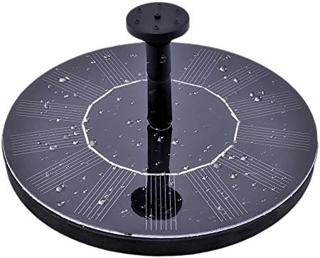Flantor Solar Power Pump, Bird Bath Fountain Pump Brushless Pump for Garden and Patio Watering - 5013