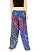 Orient Trail Women's Hippie Bohemian Yoga Pajama Tie-dye Hippie Pants M/L Ocean Blue