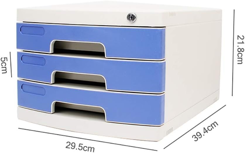 Amazon Com 2 Layers Lockable Data Cabinet Desktop File Cabinet With Drawer File Storage Cabinet Office Supplies Portable And Tidy Storage Box Size 29 539 421 8cm Color B1 Home Kitchen