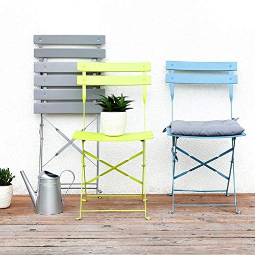 Zhyaj Gartenmöbel Terrassengarnituren/Zusammenklappbarer Tisch Und Stühle, 3 Stück Kleine Wetterfeste wasserdichte… – Bild 6