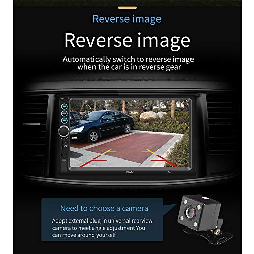 image for Upgraded 2 din Car Stereo - Camecho 7