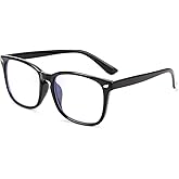 FEISEDY Vintage Reading Blue Light Blocking Glasses Women Men Reader Spring Hinge Glasses B2519