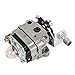HIFROM Carburetor Carb Kit with Primer Bulb Gasket Fuel Line Filter Compatible with Honda GX22 GX31 FG100 Mantis Tiller String Trimmer Brush Cutter