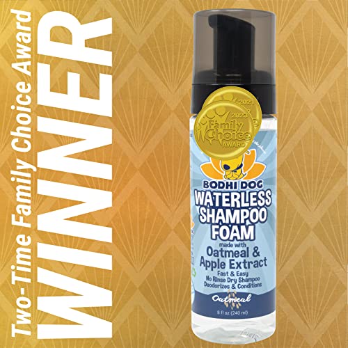 Bodhi Dog Waterless Foaming Shampoo Natural Pet Shampoo for Dogs
