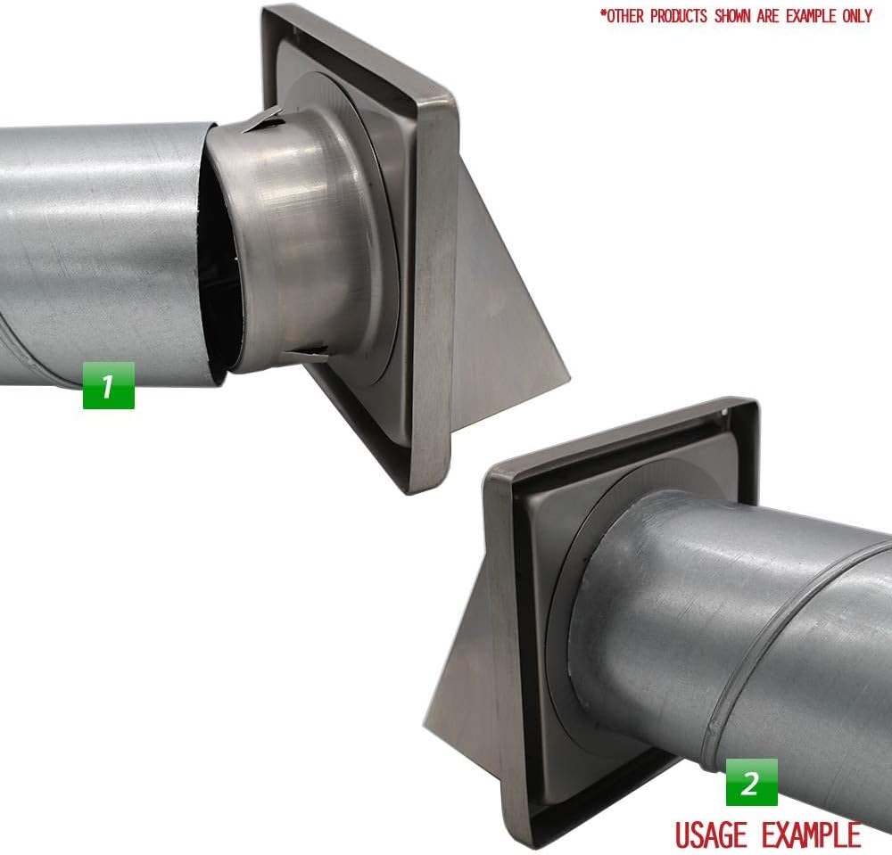 Kair Cowled External Vent 125mm - Image 5