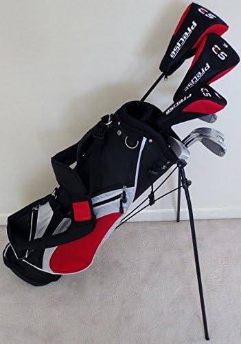 Tall Mans Golf Set Clubs Perfect Fit For Men 6'0"- 6'6" Complete Driver, Fairway Wood, Hybrid, Irons, Putter, Stand Bag