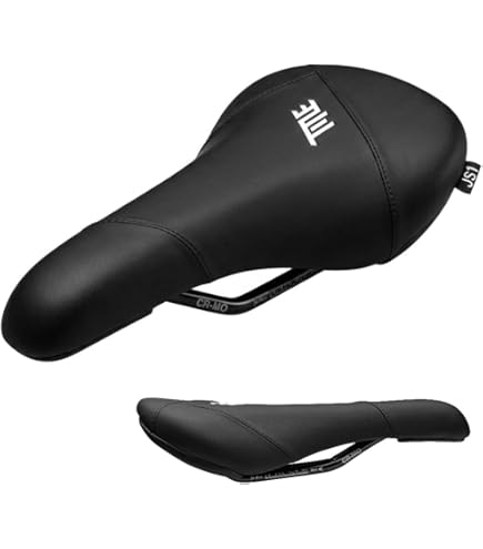Amazon.com : Burgtec The Cloud Boost Saddle Cromo/Plastic Base