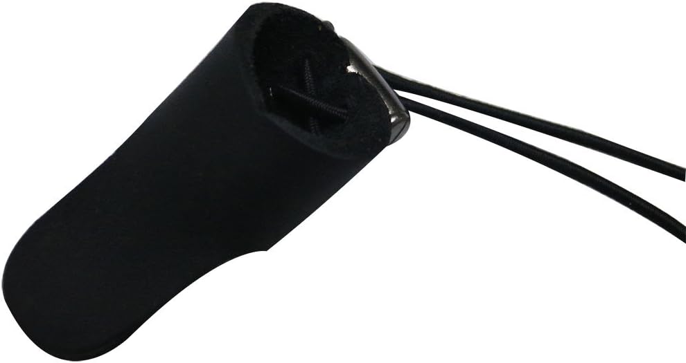 Senwick Black Handmade Cowskin Medium Thumb Archer's Thumb Ring Finger Protector
