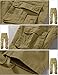 Match Men's Wild Cargo Pants #3357(Khaki,34)
