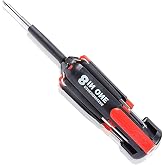 8 in 1 Multi Portable Screwdriver Tools Set with 6 LED Torch