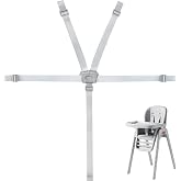 High Chair Straps Replacement Compatible for gracos Highchairs and Most 5 Point High Chairs (1 pcs)