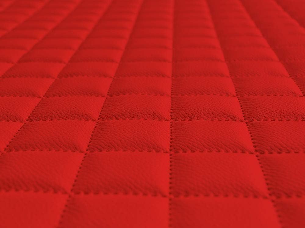 Laminated Quilted Faux Leather Upholstery Fabric By The Metre Upholstery Fabric Decorative Fabric 10 Rot