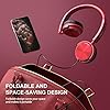Vogek-Wired-Headphones-with-Microphone-Foldable-On-Ear-Headset-with-Deep-Bass-Adjustable-Headband-and-Noise-Isolation-for-Smartphone-Computer-Laptop-Chromebook-Zoom-Discord-Red Vogek Wired Headphones with Microphone, Foldable On Ear Headset with Deep Bass, Adjustable Headband and Noise Isolation…